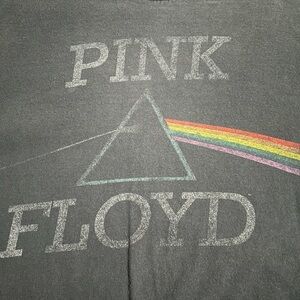 Dark gray-Pink Floyd tee🌈